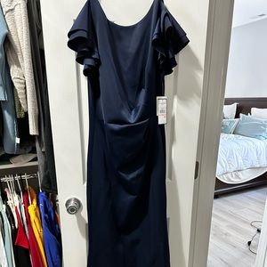 Long off the shoulder ball gown size 10 never worn
